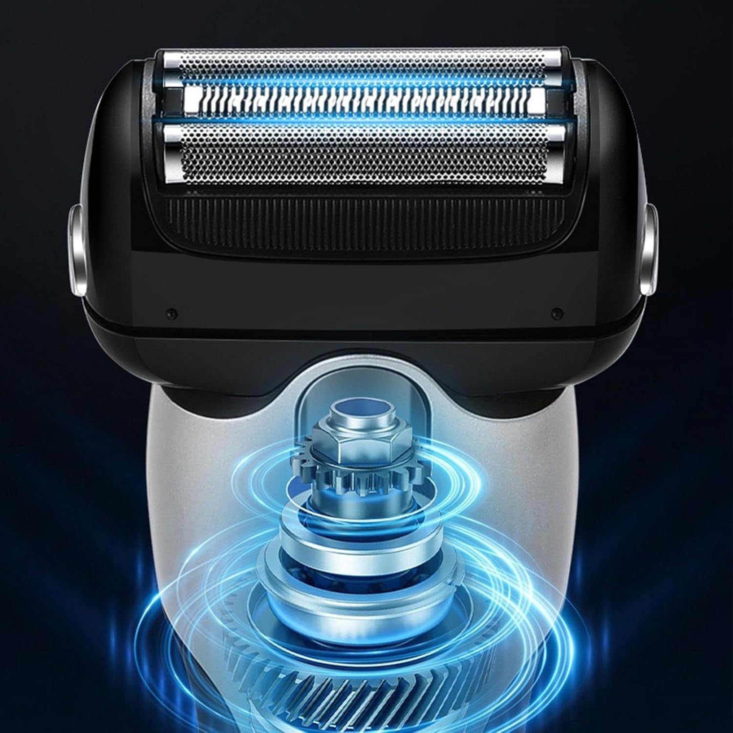 Men Beard Trimmer LCD Digital Display USB Rechargeable Powerful Portable Wet Dry