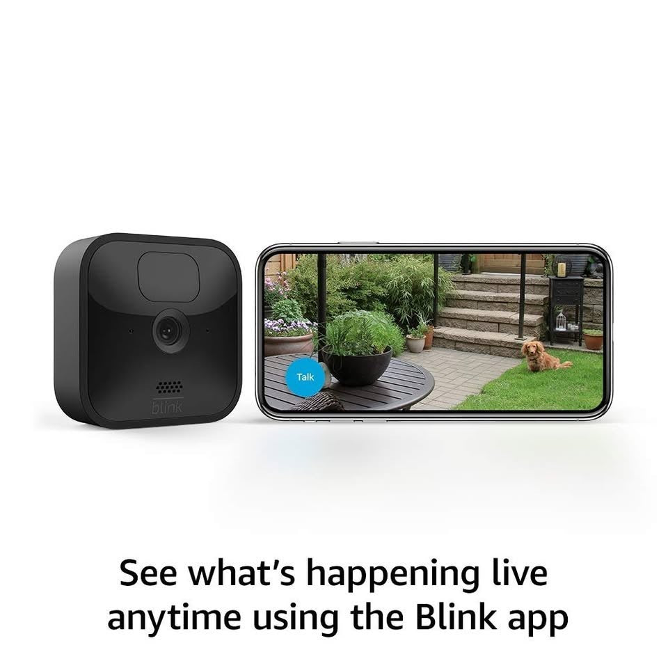 Blink Outdoor - wireless, weather-resistant HD security camera,motion detection