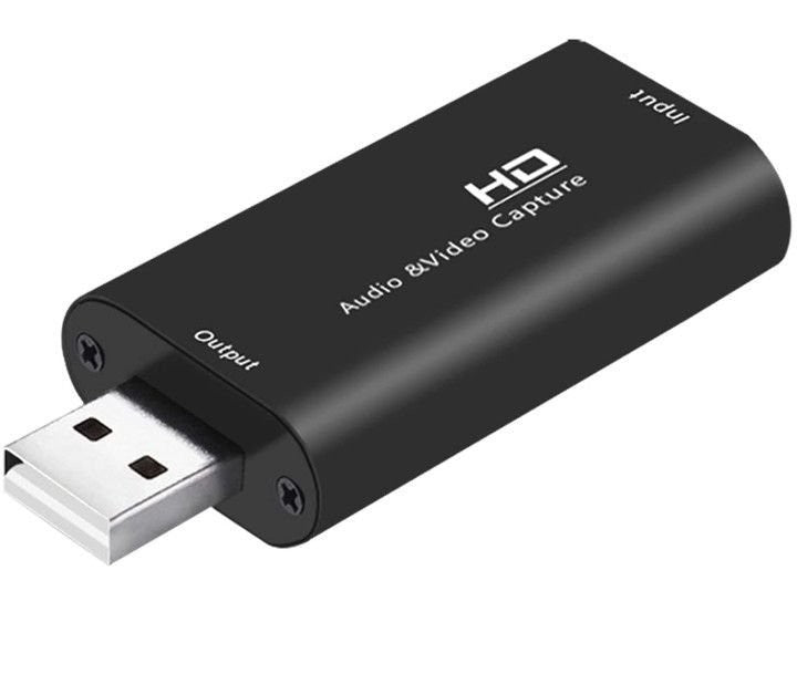 Guermok Audio Video Capture Card, 4K HDMI to USB 2.0 Capture Card, Record to DSL