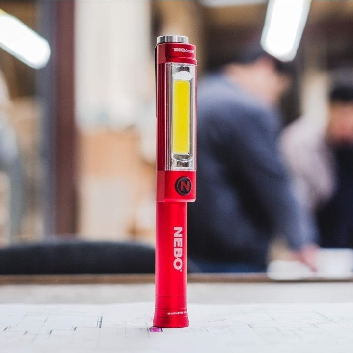 Big Larry 2 Work Light | 500 Lumens, 4 Light Modes, Magnetic LED Flashlight