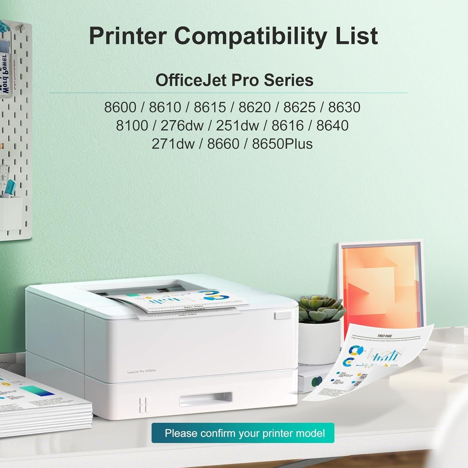 WEKVA 950XL 951XL Combo Pack Compatible Replacment for High Yield hp 950 951 Ink
