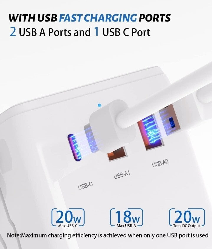 Universal Travel Adapter,International Travel Adapter Travel Worldwide AIO