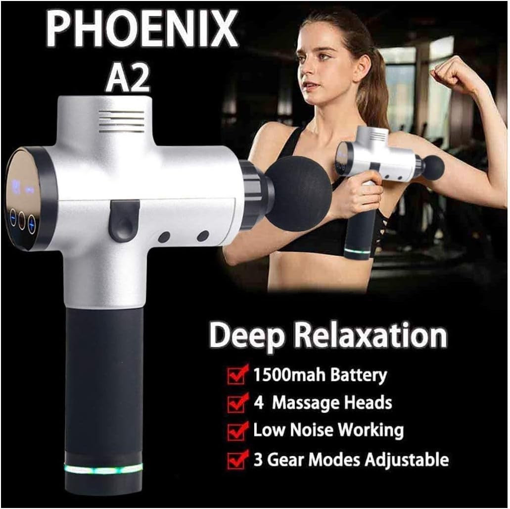 Massage Tool, Electric Massager Gun Muscle Vibrating Relaxing Percussion Machine