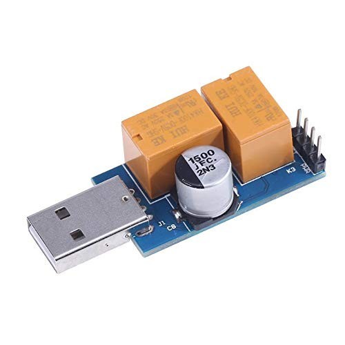 Double Relay USB Watchdog Card - Unattended Automatic Restart -Blue Screen Crash