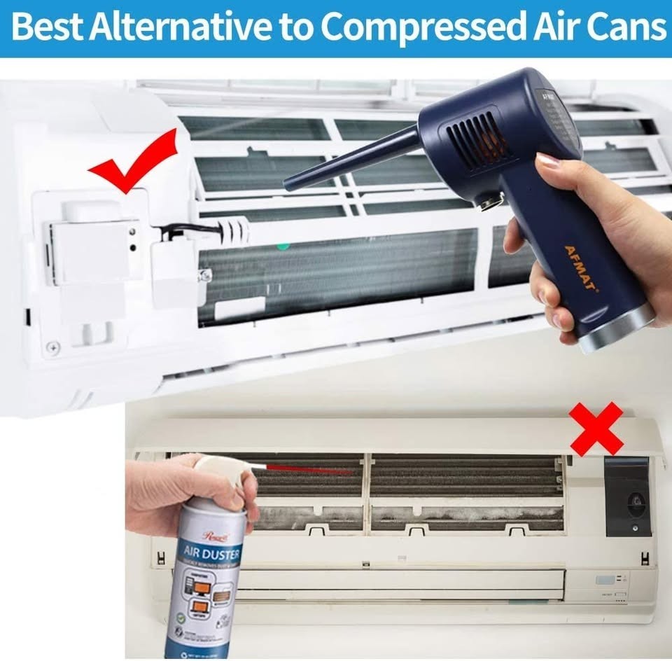 Computer Air Duster, Say Goodbye to Compressed Air Can, Cordless Air Duster