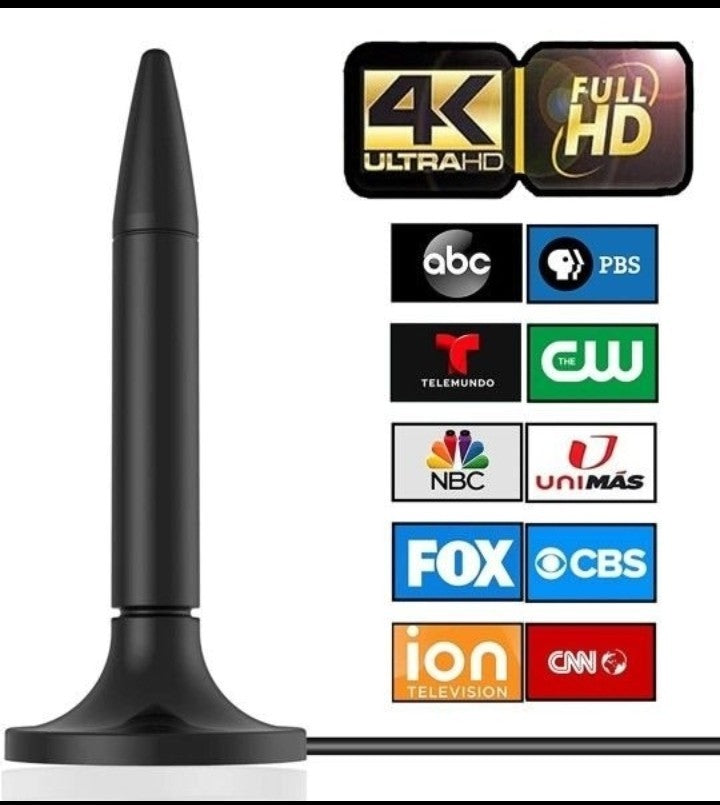 TV Antenna, 2021 Newest HDTV Indoor Digital TV Antenna 130+ Miles