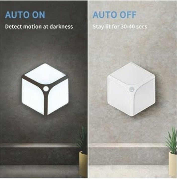 LED Night Light, Mitaohoh 12 LED Battery-Powered Motion Sensor Night Lights