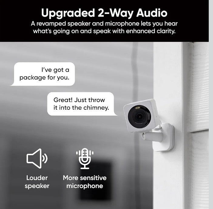 WYZE Cam OG Indoor/Outdoor 1080p Wi-Fi Smart Home Security Camera with Color NEW