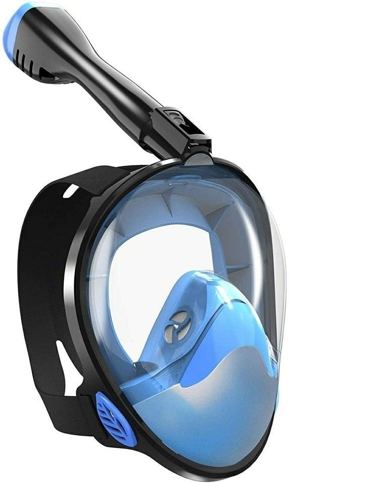 Full Face Snorkel Mask 180° Panoramic View Snorkel Mask