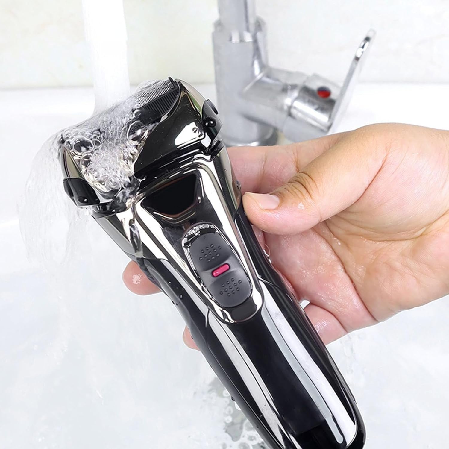 Men Beard Trimmer LCD Digital Display USB Rechargeable Powerful Portable Wet Dry