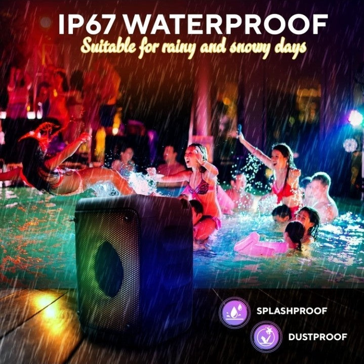 High Power Bass Portable Wireless Bluetooth Studio Dj Party Concert Speaker's