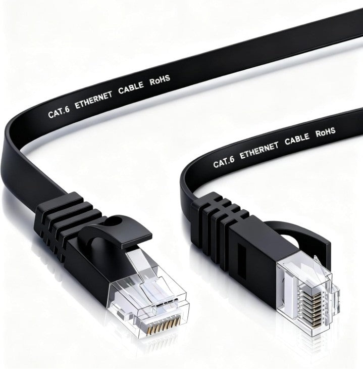 Cat 6 Ethernet Cable 3ft Flat Internet Network Cables - Cat6 Ethernet Patch
