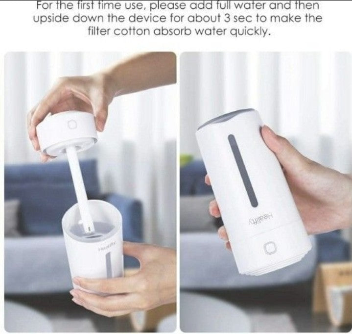 Healifty Car Humidifier - USB 280ML Mini Humidifier