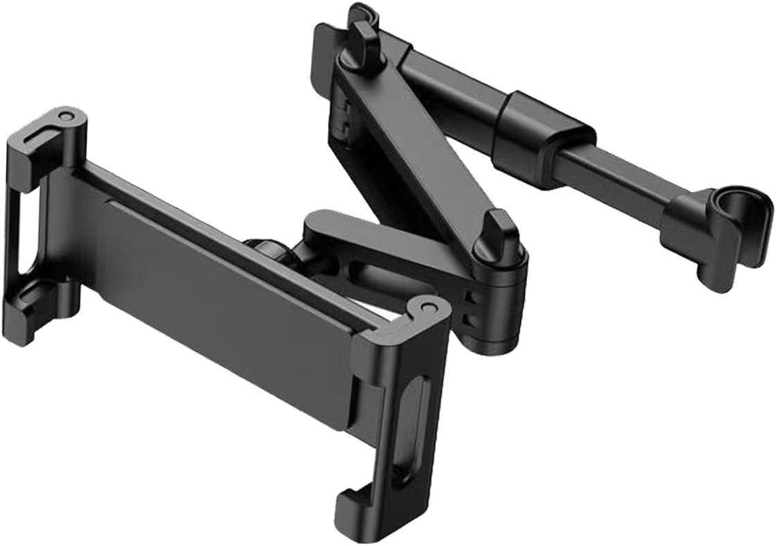 Car Tablet Holder, Headrest Tablet Mount Headrest Stand Cradle Compatible