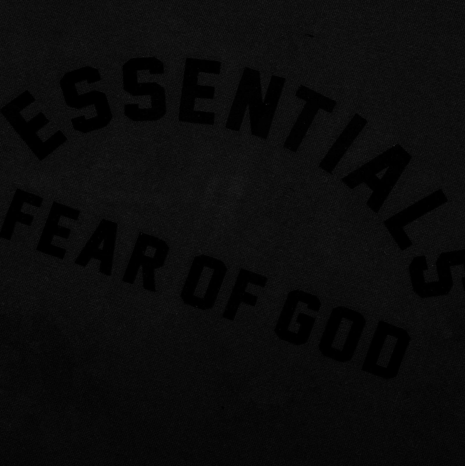 Fear of God Essentials L/S T-Shirt - Jet Black