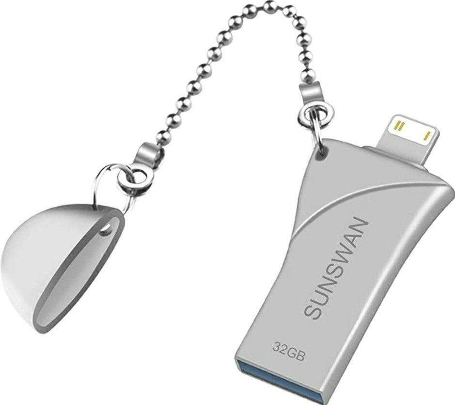 USB Flash Drives for iPhone Thumb Dirves 32GB Photo Stick 3in1 Memory Stick