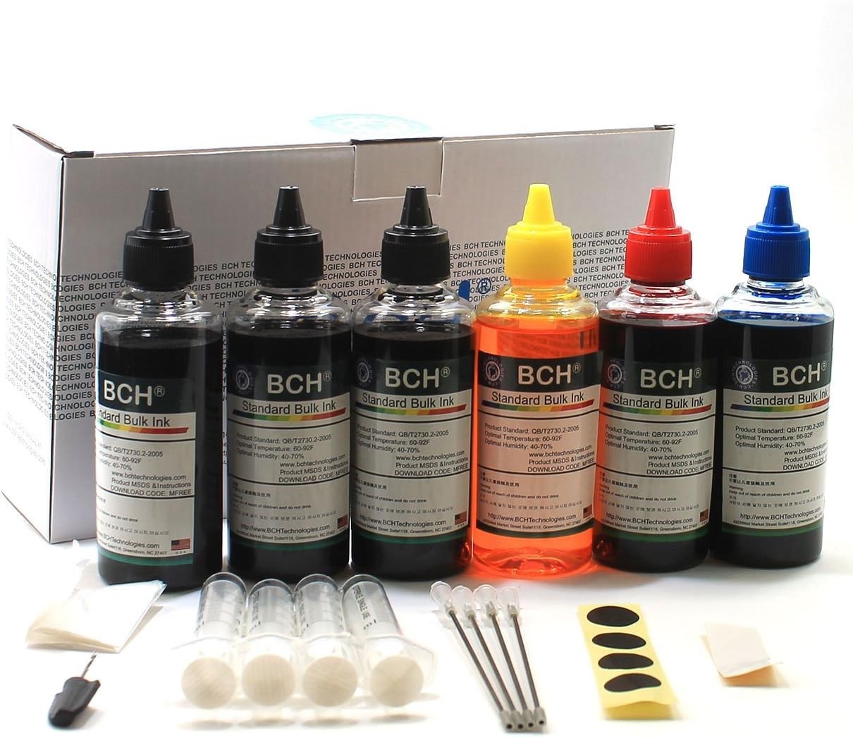 600ml Printer Ink Refill Kit for Canon Inkjet Printers - Compatible