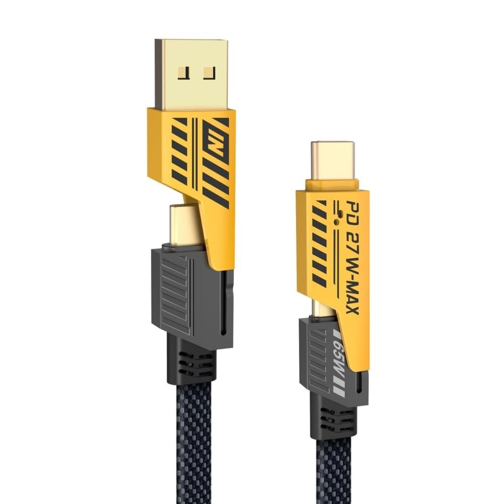 Multi Charging Cable 4-in-1 6Ft Fast Charging Cable Universal Charging Cord