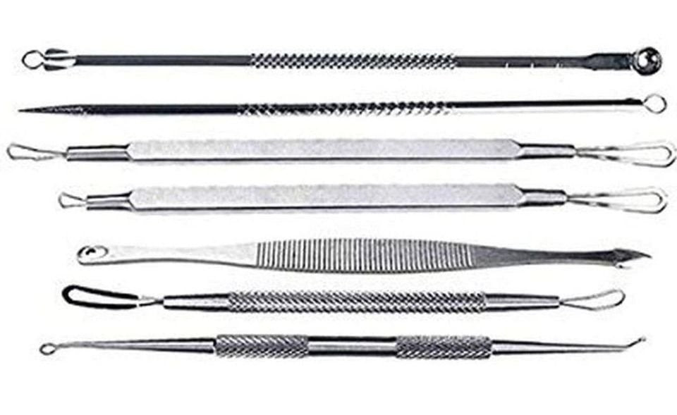 Blackhead Remover Pimple Comedone Extractor Tool Best Acne Removal Kit with Case
