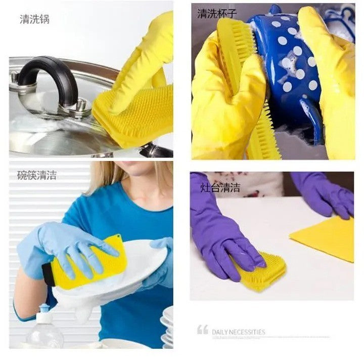 3 in 1 Silicone Cleaning Brush / Silicone Sponge Hero