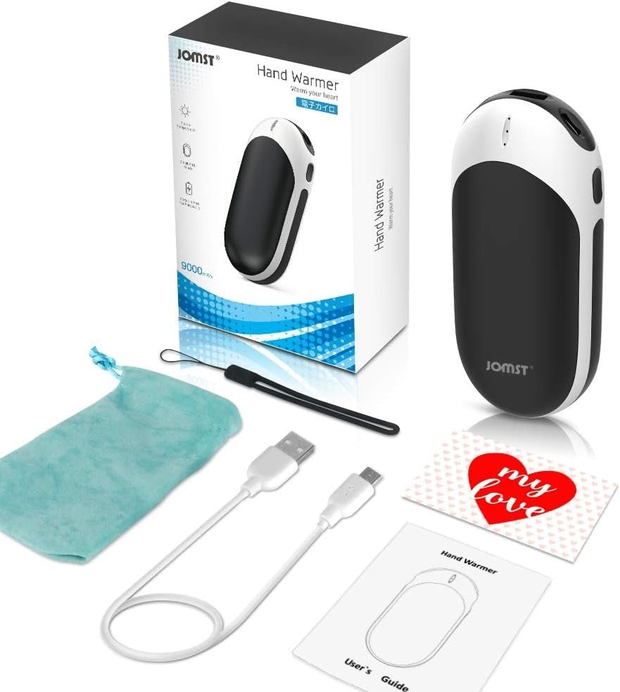 Jomst 9000mAh Hand Warmers,Rechargeable Hand Warmer,Larger Capacity Electric