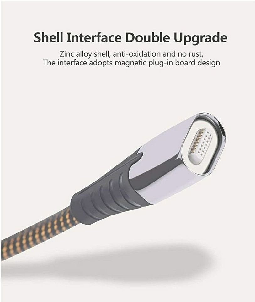 Magnetic iPhone Charging Cable 2Pack 6ft Charger Cord