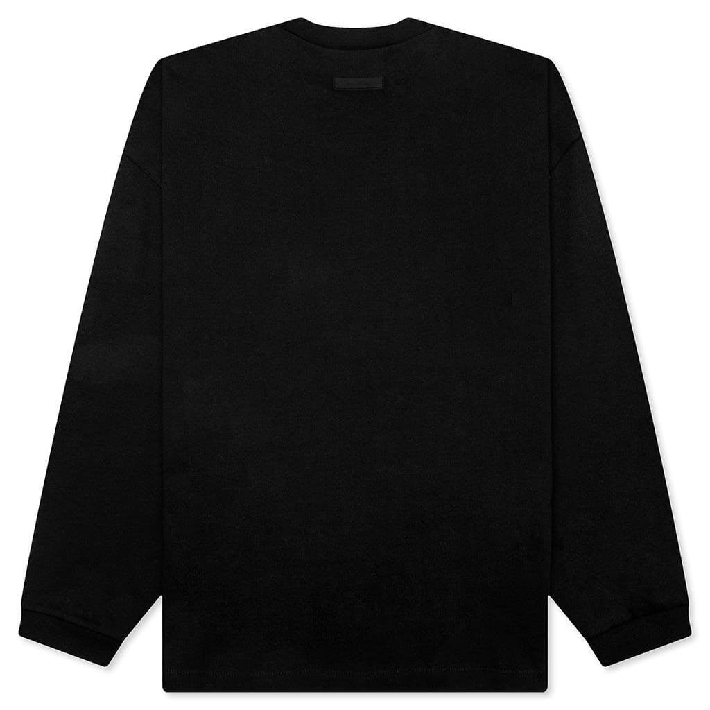 Fear of God Essentials L/S T-Shirt - Jet Black