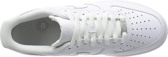 Nike Air Force 1 '07 Low Mens Basketball Shoes (8.5 Medium, White)