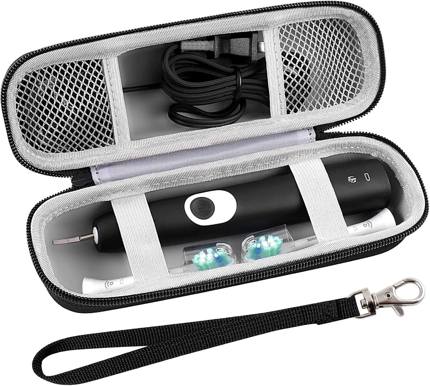 Toothbrush Travel Case Compatible with Oral-B Pro 1000 2000 3000 3500 5000 7500