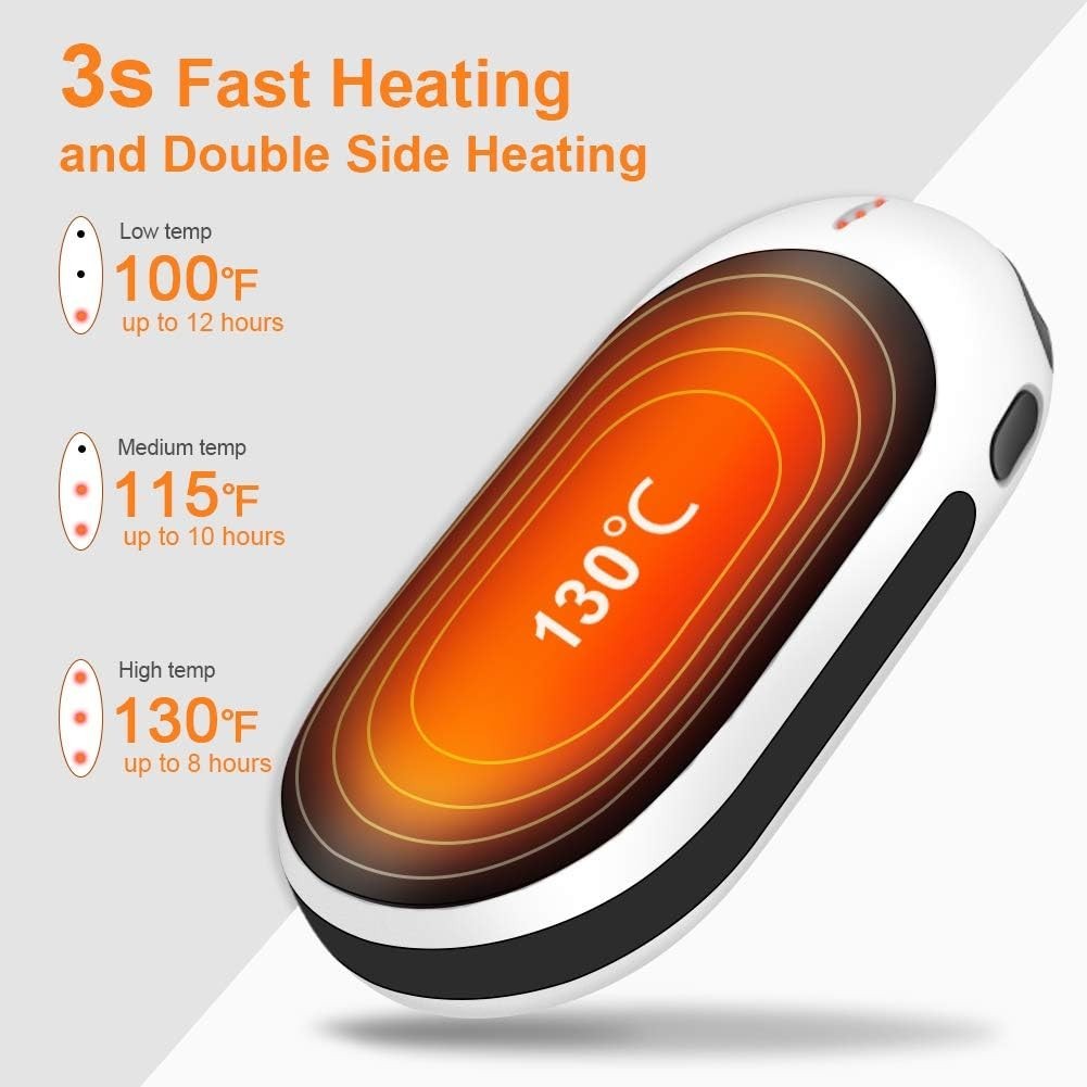 Jomst 9000mAh Hand Warmers,Rechargeable Hand Warmer,Larger Capacity Electric