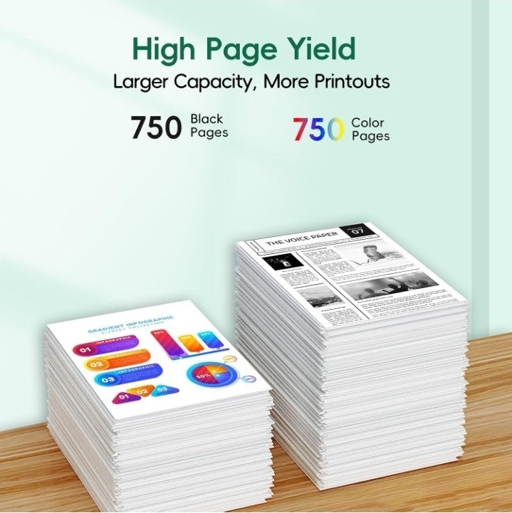 LC404 Ink Cartridges High Yield Replacement for Brother LC404 LC-404 LC404XL Ink