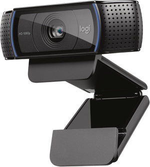 Logitech C920x HD Pro PC Webcam Full HD 1080P/30FPS Video Clear Audio Black