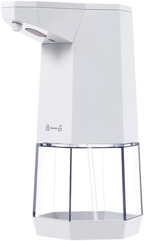Automatic Soap Dispenser White Soap Dispenser with Silicone Foot Pad Adjustable