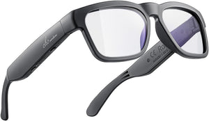 OhO Smart Glasses,Safety Glasses with Bluetooth Speaker,Indoor/Outdoor UV