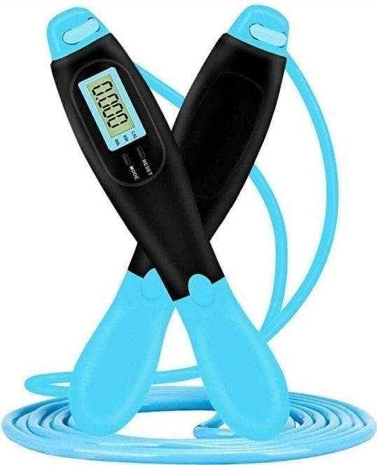 LXMTOU Jump Rope with Counter 9999 Times for Workout Fitness Exercise Training
