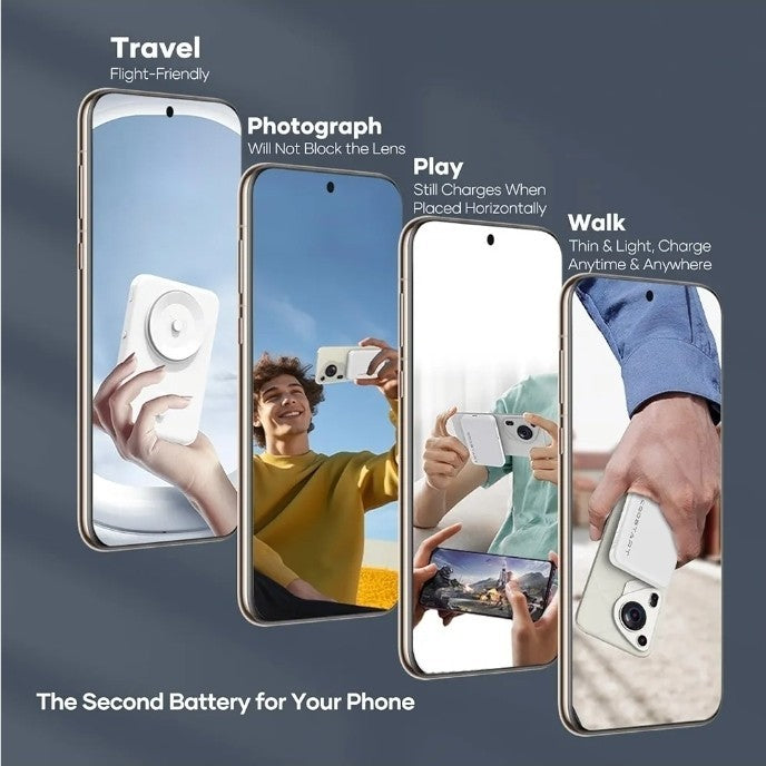 Wireless Portable Charger for Samsung, 5000mAh Ultra Slim Power Bank