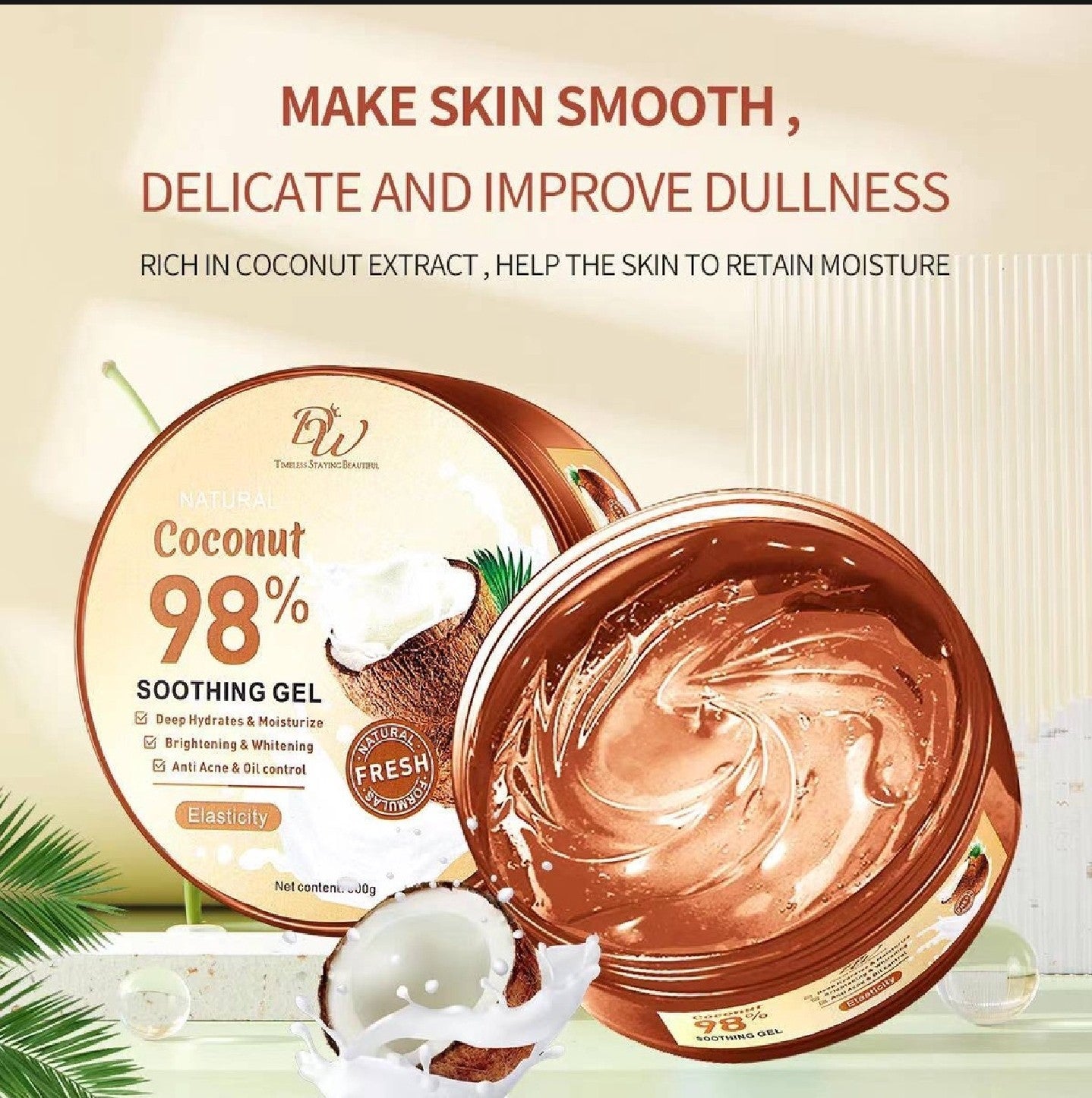 Natural Coconut 98% Soothing Gel 300ML