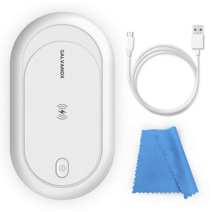 Cell Phone Cleaner Box with Wireless Charging, Portable Phone Soap