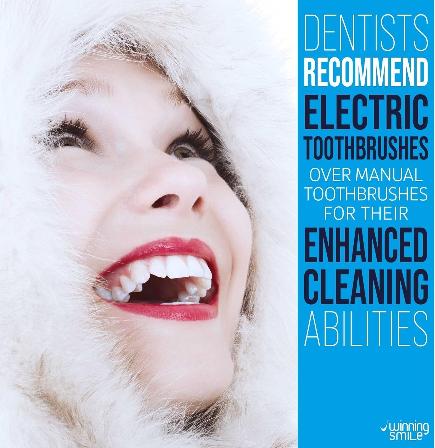 Winning Smile Electric Toothbrush Dental Kit for Adults - Best Sonic Power NEW