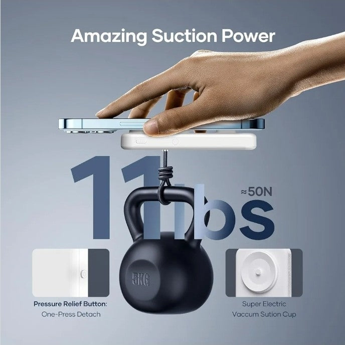 Wireless Portable Charger for Samsung, 5000mAh Ultra Slim Power Bank