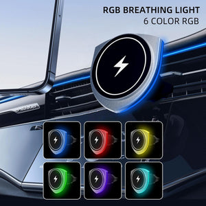 MagSafe Car Mount Charger, 15W Fast Charging Magnetic Wireless Holder, Air Vent