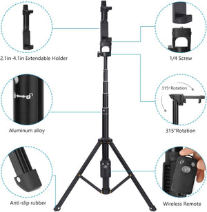 Yunteng VCT-1688 2in1 Portable Mini Cellphone Selfie Stick Tabletop Tripod Stand