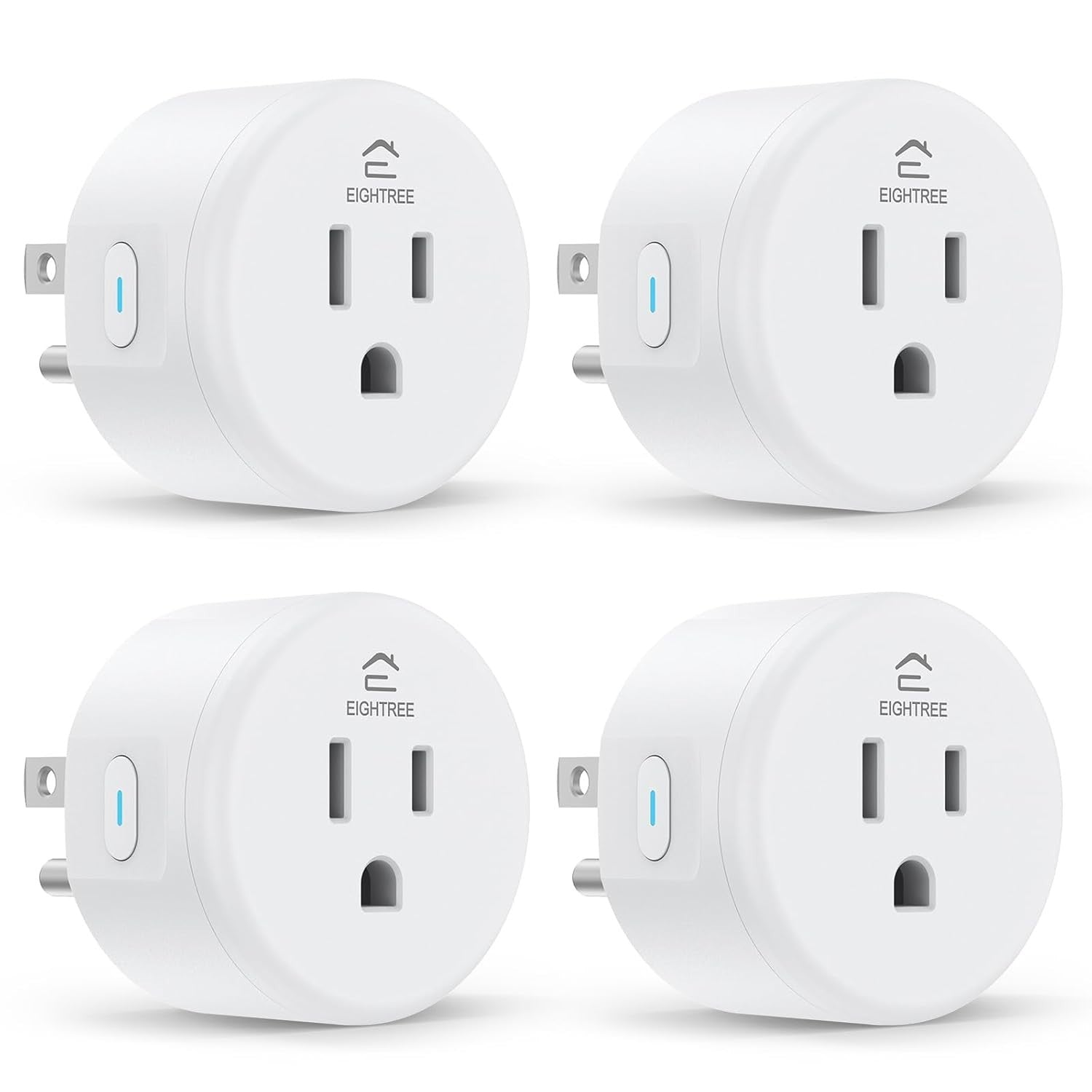 Smart Plug, Smart Home WiFi Outlet Works with Alexa & Google Home, Smart Socket
