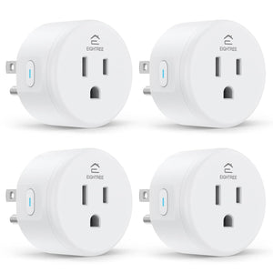 Smart Plug, Smart Home WiFi Outlet Works with Alexa & Google Home, Smart Socket