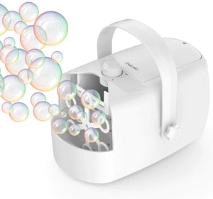 iTeknic Bubble Machine, Automatic Bubble Blower, Portable Auto Bubble Maker