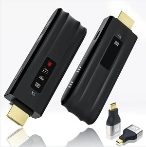 FHG Wireless HDMI Transmitter and Receiver 4K, Plug & Play Portable 2.4G/5G