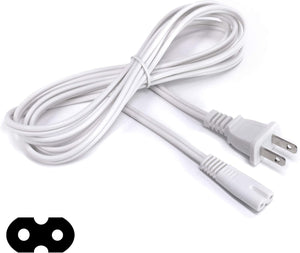 Figure 8 Power Cord (2 Prong) with Copper Wire Core -Non Polarized for Satellite