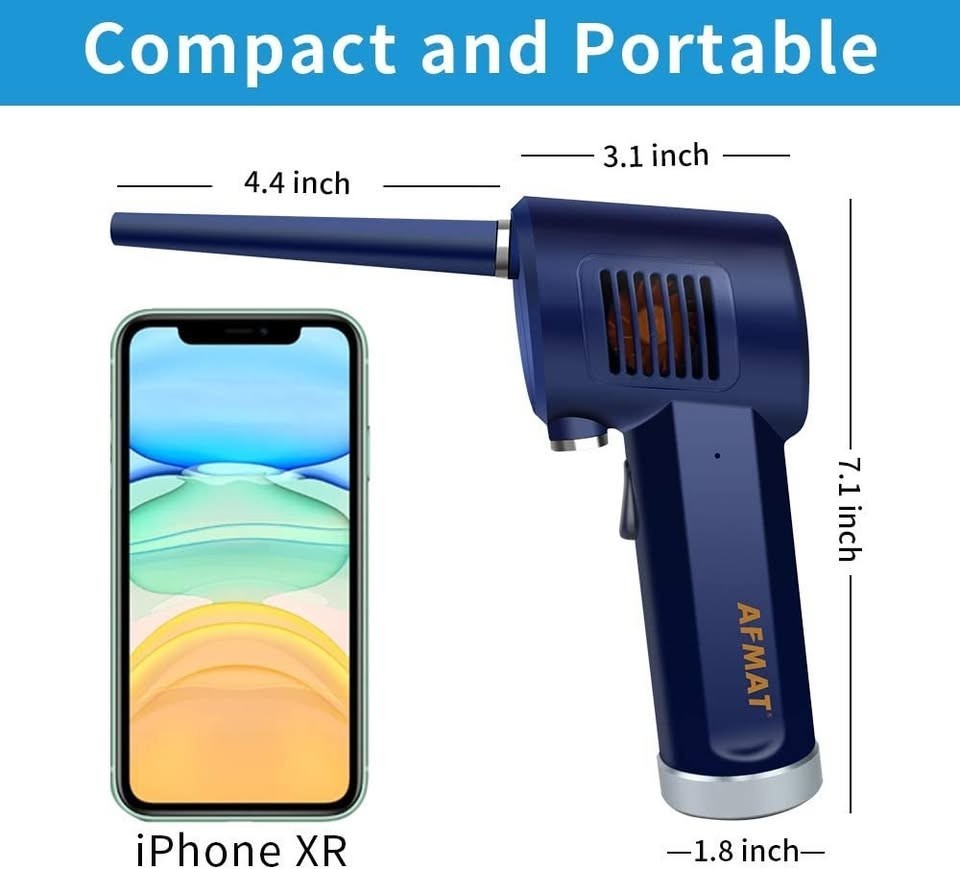 Computer Air Duster, Say Goodbye to Compressed Air Can, Cordless Air Duster