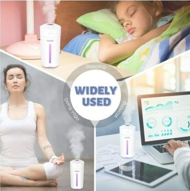 Healifty Car Humidifier - USB 280ML Mini Humidifier
