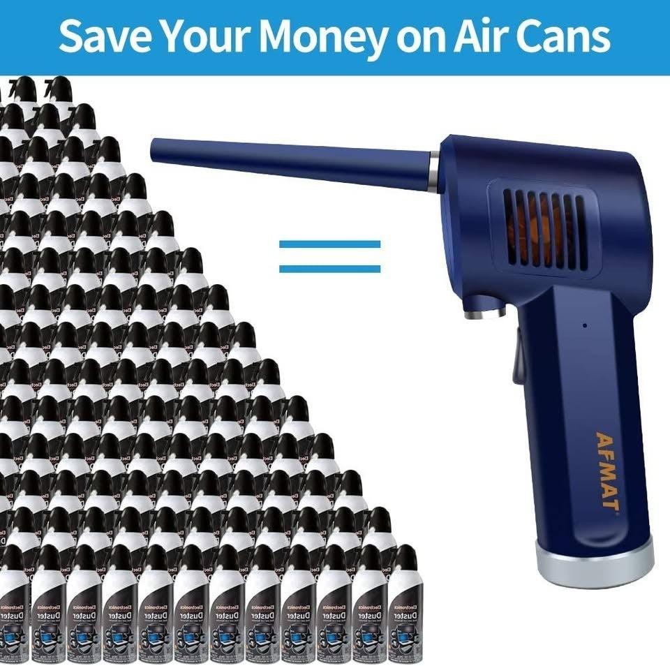 Computer Air Duster, Say Goodbye to Compressed Air Can, Cordless Air Duster